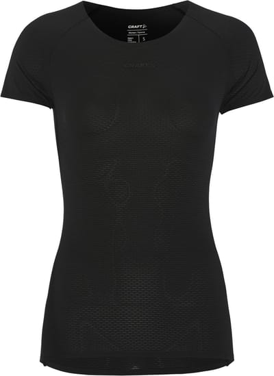 CRAFT ACTIVE NANOWEIGHT SS W Dames Thermoshirt - Zwart