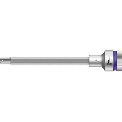 Wera 05003843001 8740 C HF Binnenzeskant Zyklop Bitdop met 1/2-aandrijving met vasthoudfunctie 7 x 140mm