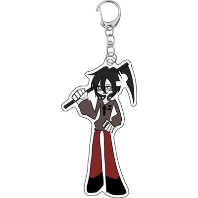 Angels of Death Eddie Rachel Gardner Ray Zack Catherine Acryl Zelfgemaakte Anime Karakter Serie Game Rugzak Hanger Sleutelhanger black