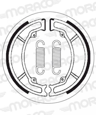 Mâchoire de frein SBS pour Moto Yamaha 600 TT 1983 à 1992 2034 Neuf