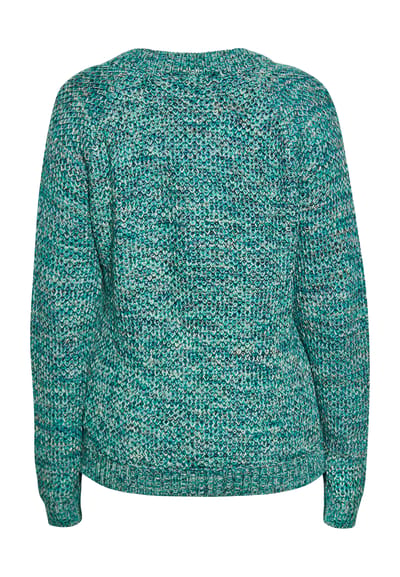 IZIA Gebreide trui Dames Blauw Veelkleurig