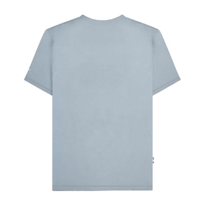 Lambretta Heren SS25 Geometrisch T-shirt (Schemerig blauw)