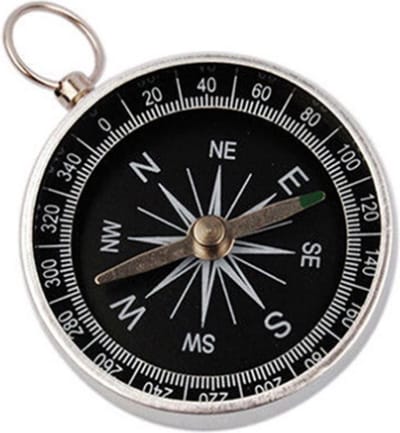 New Age Devi - 44 mm Aluminium Kompas - 1 Stuk