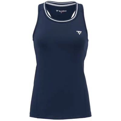 Tecnifibre Team Tech Mouwloos T-shirt Blauw M Vrouw
