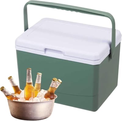 Kleine ijskoeler - Camping koelbox - Buitenactiviteiten - Lange koelduur - 5 liter - Groente