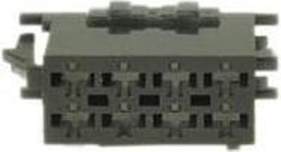 conn. mannelijk  zwart ISO 8-pin conn. 10 stuks