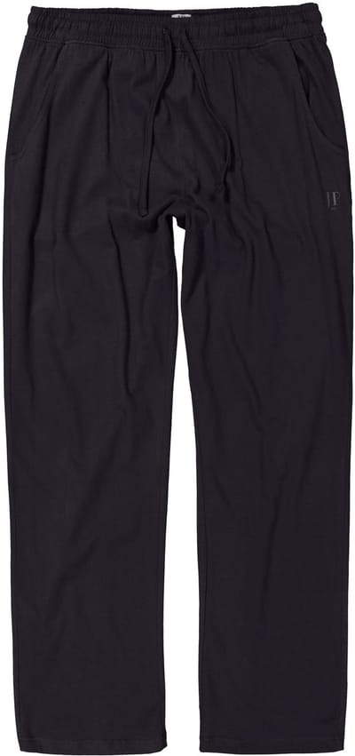 JP 1880 - Heren - Pyjamabroek loungewear lang model elastische tailleband - Zwart - Maat 3XL