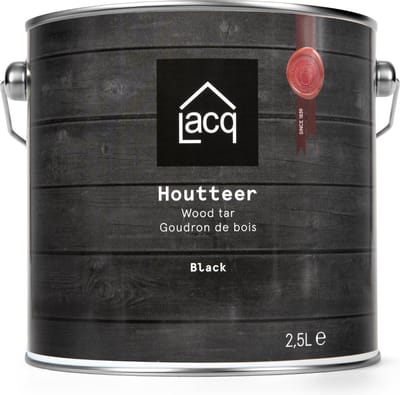 Lacq Houtteer - 2.5L - Black