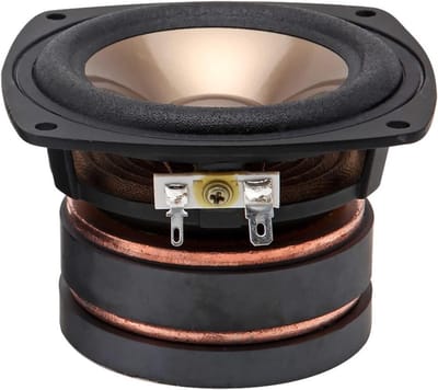 Full Range Speaker Driver - Muziek Luidspreker - Home Theater DIY - Kristalhelder Geluid - 4 Inch - Goud
