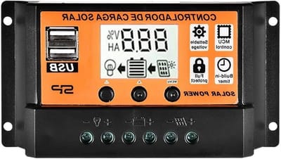 Zonne laadregelaar - MPPT controller - Energiebeheer - Geavanceerde MPPT technologie - 100 A - Oranje
