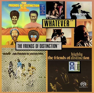 Friends Of Distinction - Grazin', Real Friends, Highly Distinct, Whatever (CD)