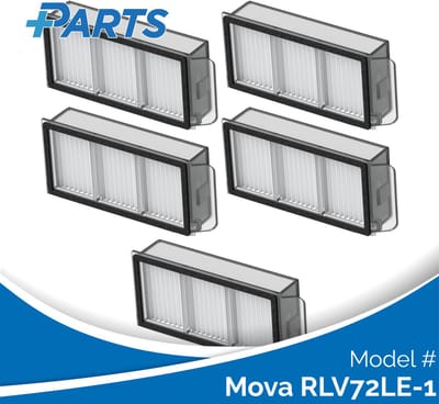 Mova RLV72LE-1 Filters (5 Stuks, Plus.Parts® alternatief voor MRHF30)