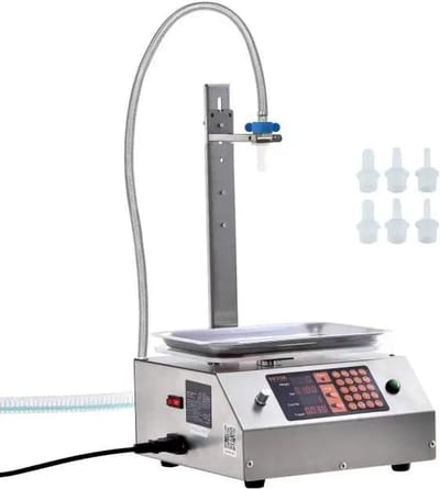 30-15000g Liquid Filling Machine Automatic Bottle Water Filler with Diaphragm Pump Digital Control for Oil Wine Beverage