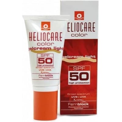 Heliocare Color Zonnebrandcrème Met Crèmegel Kleur Spf50 #light 50 ml