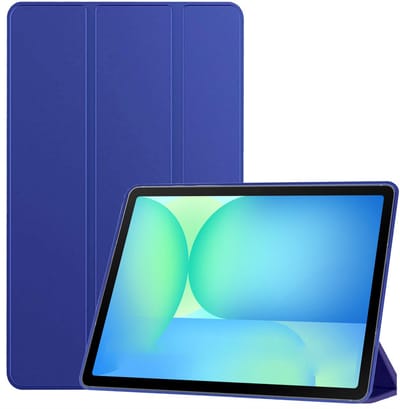 TechNow Hoesje geschikt voor Samsung Galaxy Tab S10 FE / S10 Lite / S9 FE / S9 Hoesje – Extreme Shock Case – Smart Case - Blauw