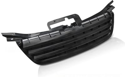 Grill VW TOURAN 03-06 GLANZEND ZWART