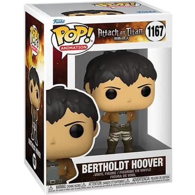 Funko Attack On Titan - POP! Animation Bertholdt Hoover 9 cm Verzamelfiguur - Multicolours