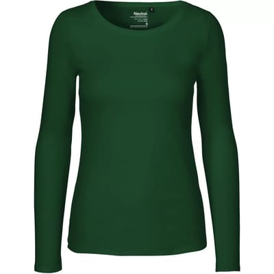 Neutral Ladies´ Long Sleeve T-Shirt NE81050 - Bottle Green - XS
