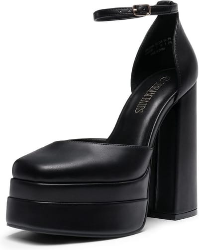Dames Plateau Pumps met Hoge Hak