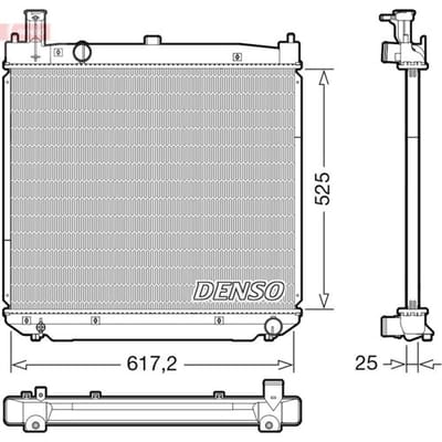 Radiator DENSO DRM50141