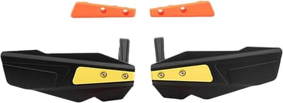 Handbeschermers Motor - Stuurkap - Bescherming Ritten - Schokabsorberend EVA - Universele Pasvorm - Geel Oranje