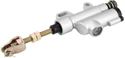 Allecto - Hydraulische Achterrem - Vervangingsremcilinder - Premium Kwaliteit - Wit - Voor Motorfiets - Duurzaam en Betrouwbaar