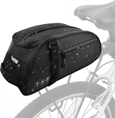 Waterdichte Fietstas Achteraan voor Bagagedrager - Duurzaam en Ruim