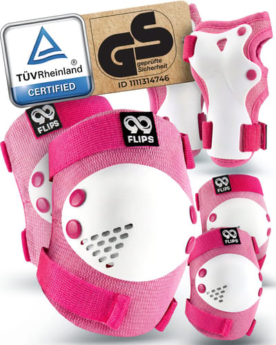 Skate Kniebeschermer Set - Bescherming Kinderen Knee en Elbow Bescherming - Skaten Protection Beschermset