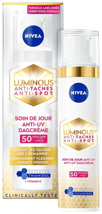 NIVEA Cellular LUMINOUS630 Anti-Pigmentvlekken Dagcreme SPF 50 - Moisturizer Anti-Pigment - Alle huidtypen - 40 ml
