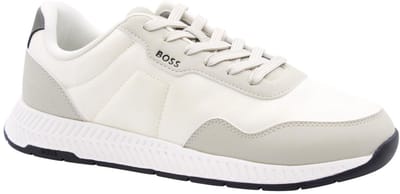 Hugo Boss - Schoenen - Creme - Heren - Maat 41 -
