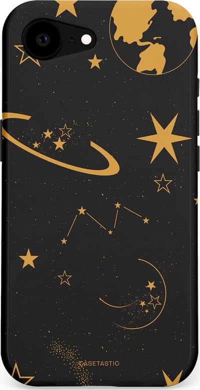 Casetastic Hoesje Geschikt voor Apple iPhone 16e Magsafe - Stijlvolle Beschermende Duo-layer Case - Nachtelijk uitzicht