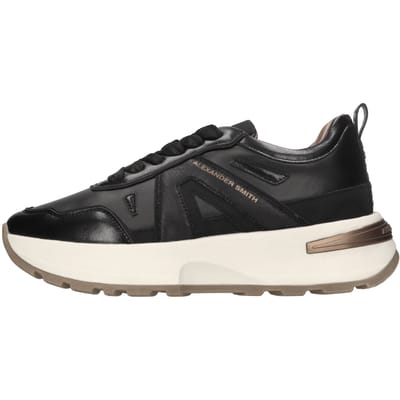 asbclpw-2130-blk Alexander Smith Vrouwen leder zwart