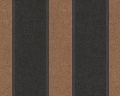 ROOD BRONS STREPEN BEHANG 96186-7