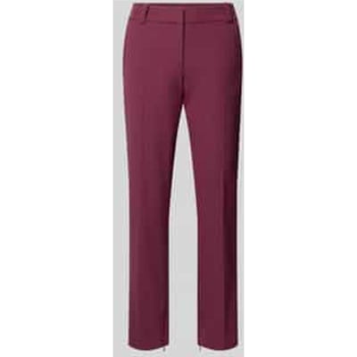Regular Fit Smalle broek met vouwplooien model 'Hedima-1'