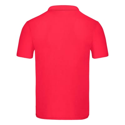 Fruit of the Loom Unisex Adult Origineel Poloshirt (Rood)
