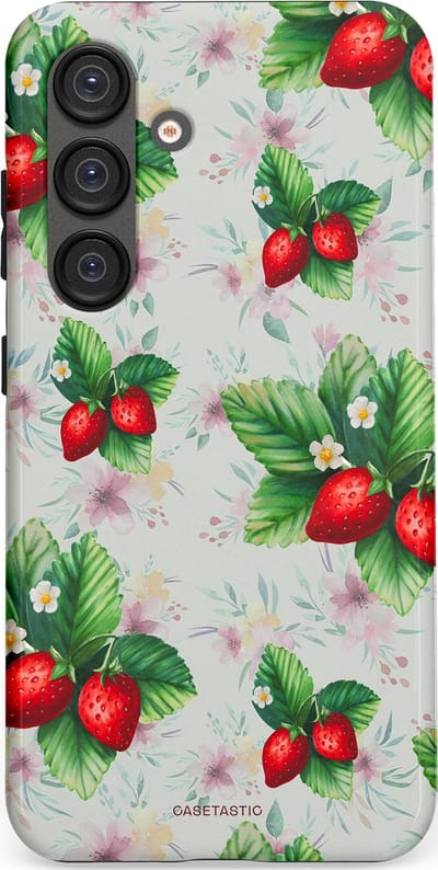 Casetastic Hoesje Geschikt voor Samsung S25 - Stijlvolle Beschermende Duo-layer Case - Rosales