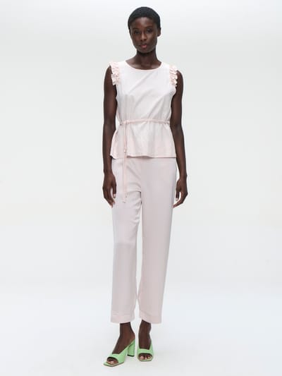 Sebastian saten pants | Quarzo - Quarzo / XXS