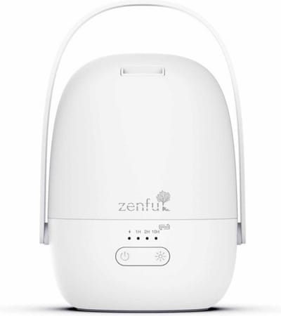 Zenful Harmony - Aroma Diffuser Draadloos - Oplaadbaar - Geurverspreider - Diffuser - Aromatherapie - 140ml - Wit