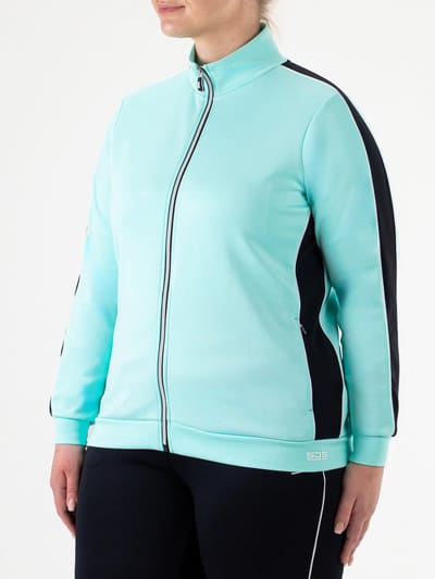 Sjeng Sports FRANCOISE PLUS - Maat: 42 Aruba blue - Tennis Vest Vrouwen - Sportvest - Tricot