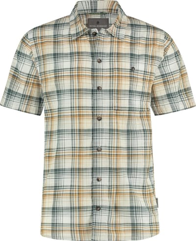Royal Robbins Redwood Plaid S/S - Outdoorblouse - Korte mouw - Heren - Bistre Pismo Pld - Maat L
