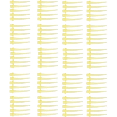 100 pièces Embouts intra-oraux dentaires jetables Embouts mélangeurs oraux Outils de dentiste Fournitures dentaires Accessoire beige