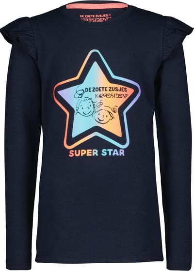 4President Meisjes Shirt Jolijn De Zoete Zusjes Maat 92