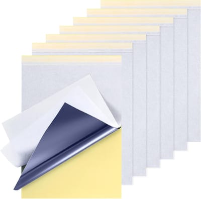 Tattoo Transfer Papier A4 voor Tattoo Sjablonen, Charcoal Papier en Accessoires - 100 Stuks voor Professioneel Gebruik