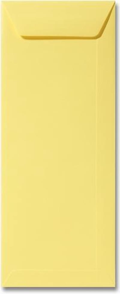 Envelop 12,5 x 31,2 Kanariegeel, 100 stuks