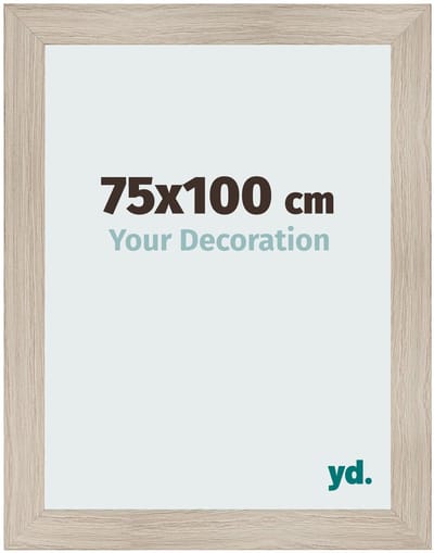 Your Decoration - Fotolijst 75x100 cm - MDF - Eiken Licht - Pisa