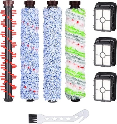 Accessoires geschikt voor Bissell Crosswave 3-in-1 stofzuiger, 1 * Multi-oppervlak + 1 * Huisdier + 1 * Tapijt + 1 * Vloer & 3 filters, voor 1866 1785 2052 1713 2225