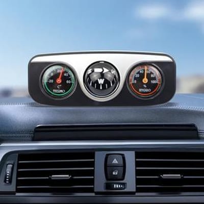 Auto Dashboard Kompas Mini Draagbaar Auto Kompas Voertuig Interieur Decoratie Navigatie Gids Accessoires
