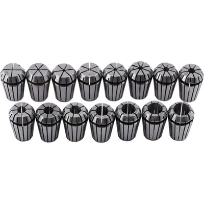 Jeu de pinces à ressort, jeu de mandrins précis pour Machine à graver CNC, porte-outil de tour de fraisage Set C noir