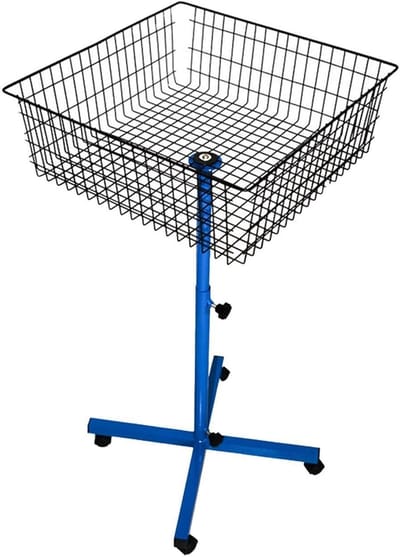 Ballenhouder Pingpong - Ballenbak Tafeltennis - Training Efficiëntie - Verstelbare Hoogte - 42x42x15 cm