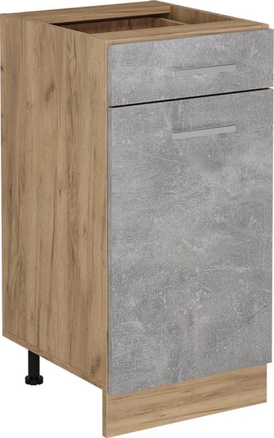 Vicco R-Line Keukenonderkast – 40 cm zonder werkblad Beton